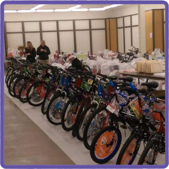 Angels' Wings Donated Bikes